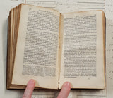 Authentic Antique 1799 French Book - QI