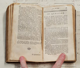 Authentic Antique 1799 French Book - QI