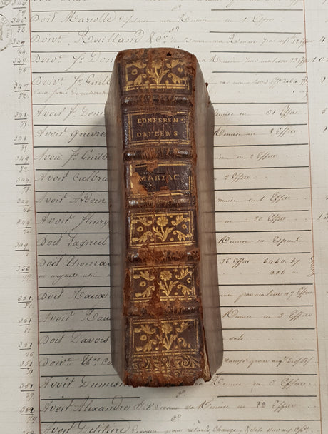 Authentic Antique 1799 French Book - QI