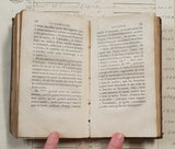 Authentic Antique 1806 French Book - QJ