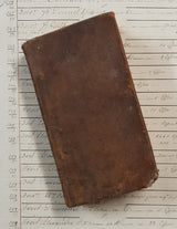 Authentic Antique 1806 French Book - QJ