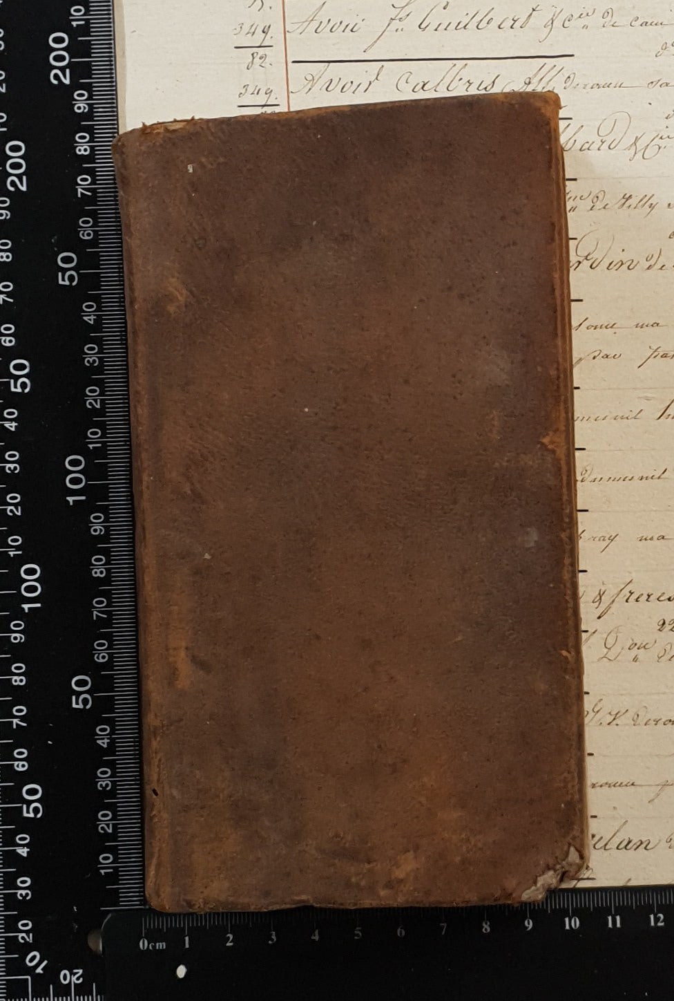 Authentic Antique 1806 French Book - QJ