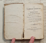 Authentic Antique 1806 French Book - QJ