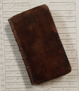 Authentic Antique 1740 French Book - QK