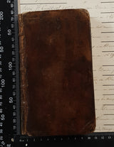 Authentic Antique 1740 French Book - QK