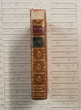 Authentic Antique 1799 French Book - QL