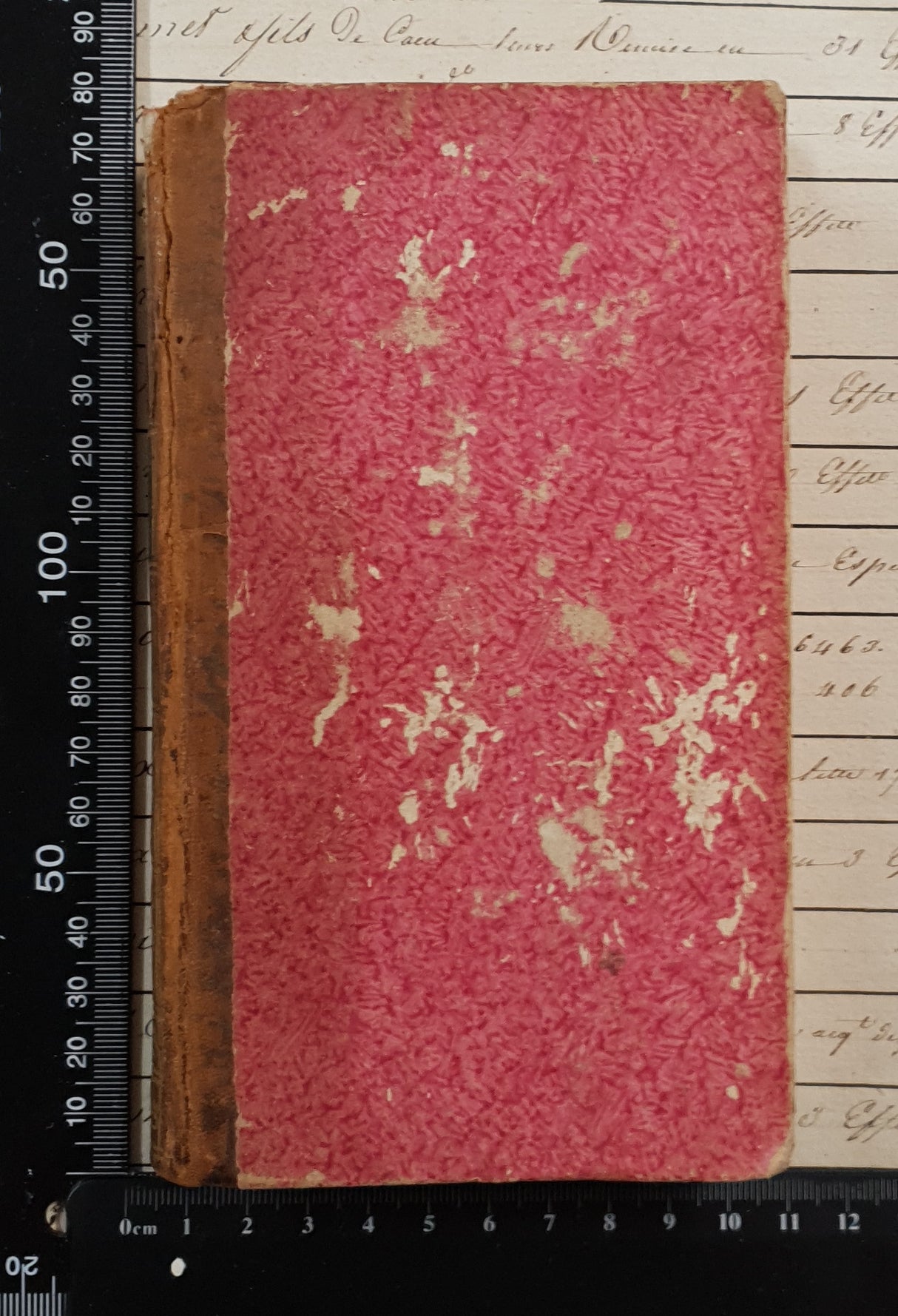 Authentic Antique 1799 French Book - QL