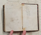 Authentic Antique 1899 French Book - QM