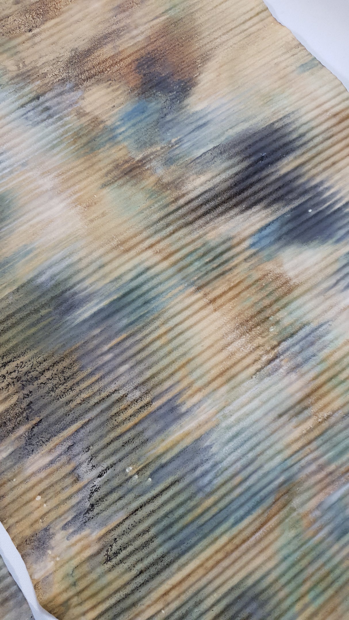 Hand Dyed Corrugated Paper - RD