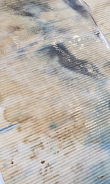 Hand Dyed Corrugated Paper - RH