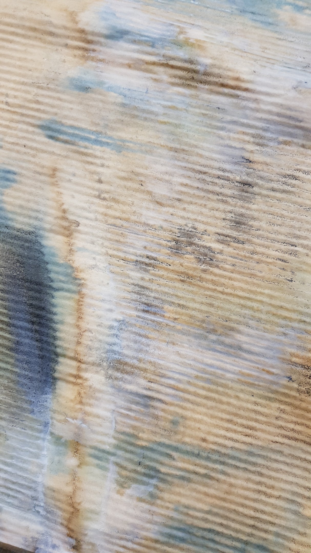 Hand Dyed Corrugated Paper - RH