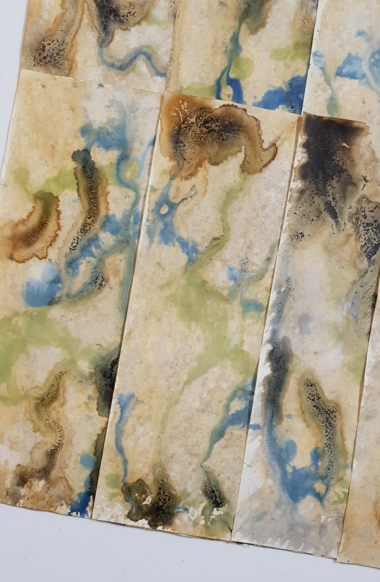 Hand Dyed Papers Pack - RW