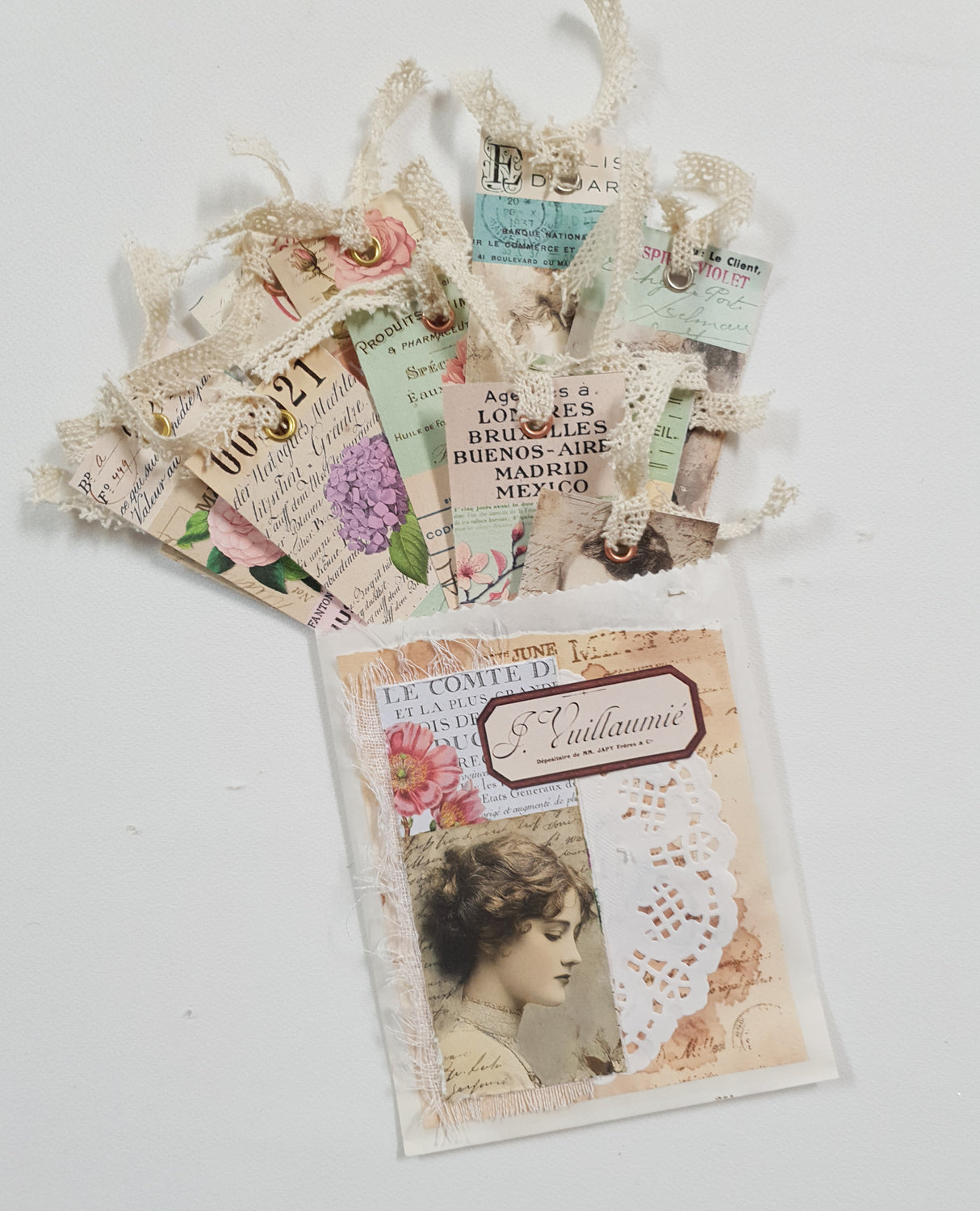 Paper Bag of Tags - RW - Picked at Random