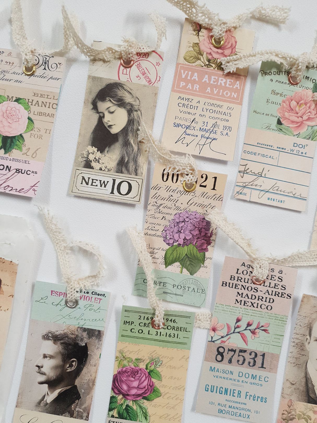 Paper Bag of Tags - RW - Picked at Random