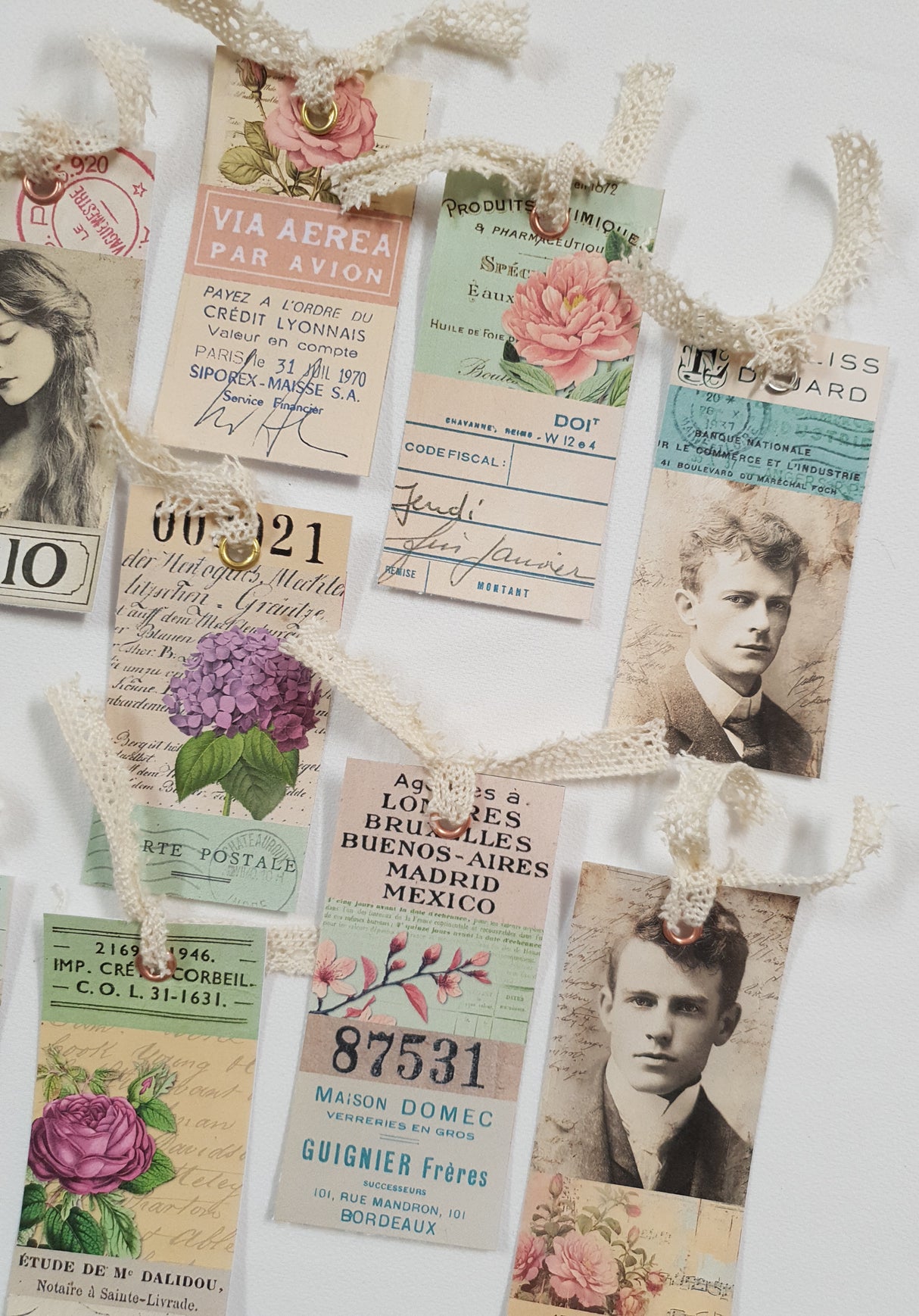 Paper Bag of Tags - RW - Picked at Random
