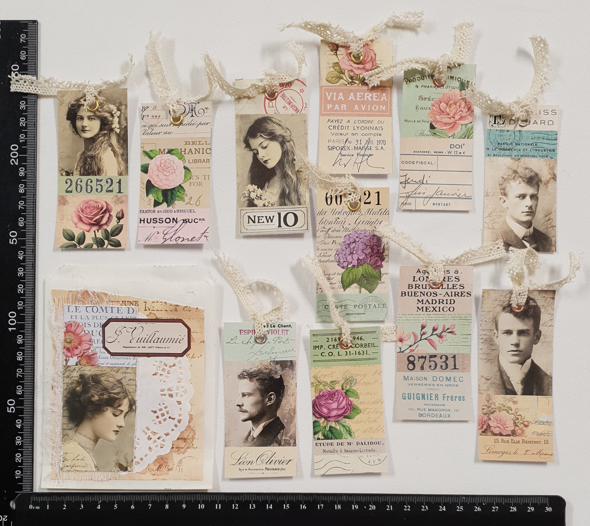 Paper Bag of Tags - RW - Picked at Random