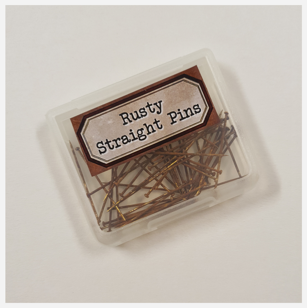 Rusty Straight Pins – Whichcraft Do You Do