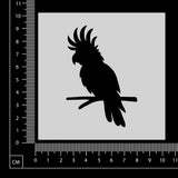 Cockatoo - A - Stencil - 100mm x 100mm