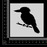 Kookaburra - B - Stencil - 100mm x 100mm