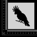 Cockatoo - B - Stencil - 100mm x 100mm