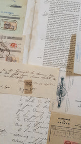 Antique Vintage Documents Bundle - SA