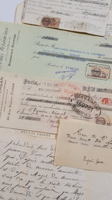 Antique Vintage Documents Bundle - SA