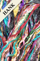 Reclaimed Sari Ribbon Hank - Unique - YE