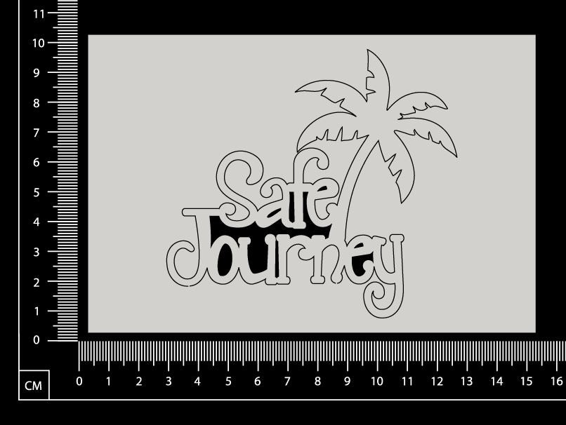 Safe Journey - B - White Chipboard