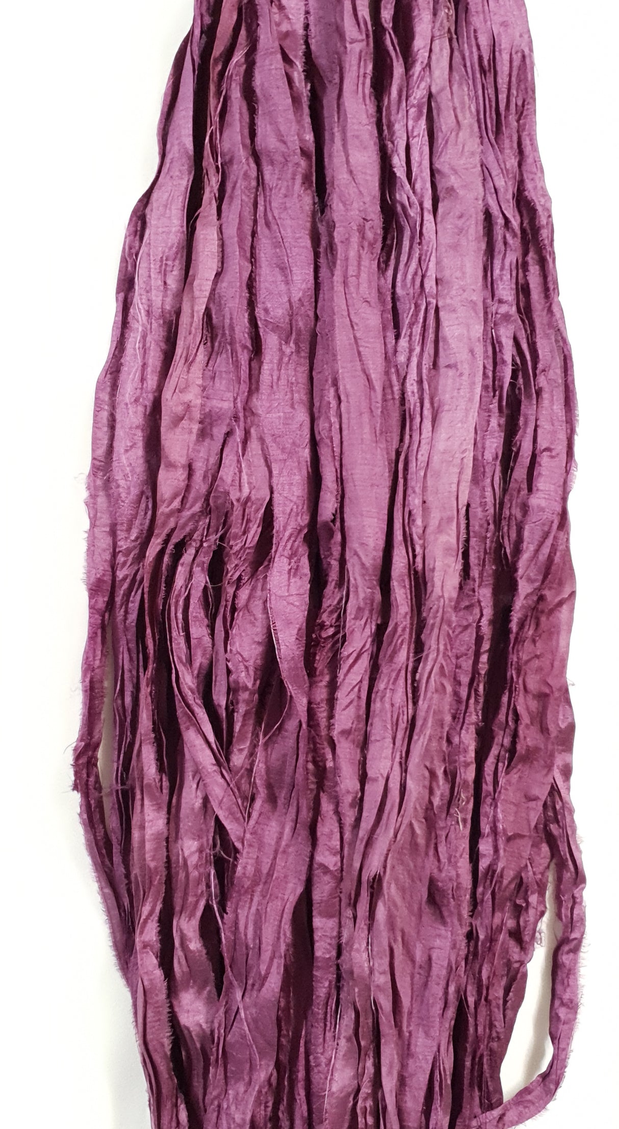 Reclaimed Sari Silk Ribbon - Countess - Hank