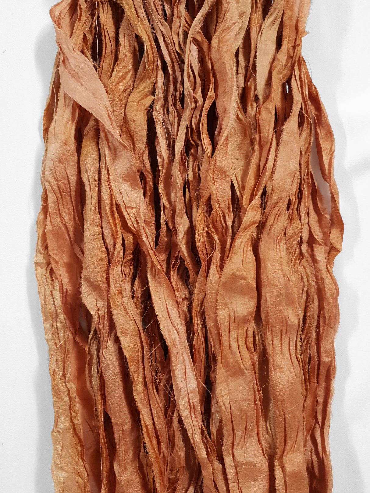 Reclaimed Sari Silk Ribbon - Foxen - 5m Pack