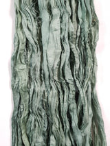 Reclaimed Sari Silk Ribbon - Hemlock - Hank