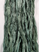Reclaimed Sari Silk Ribbon - Hemlock - 5m Pack