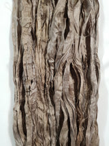 Reclaimed Sari Silk Ribbon - Riverstone - Hank