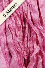 Reclaimed Sari Silk Ribbon - Tulip - 5m Pack