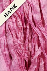 Reclaimed Sari Silk Ribbon - Tulip - Hank
