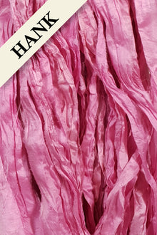 Reclaimed Sari Silk Ribbon - Tulip - Hank
