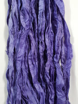 Reclaimed Sari Silk Ribbon - Wisteria - 5m Pack