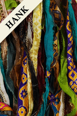 Reclaimed Sari Ribbon Hank - Unique - XM