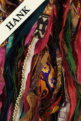 Reclaimed Sari Ribbon Hank - Unique - XR