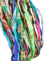 Reclaimed Sari Ribbon Hank - Unique - YC