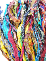 Reclaimed Sari Ribbon Hank - Unique - YD