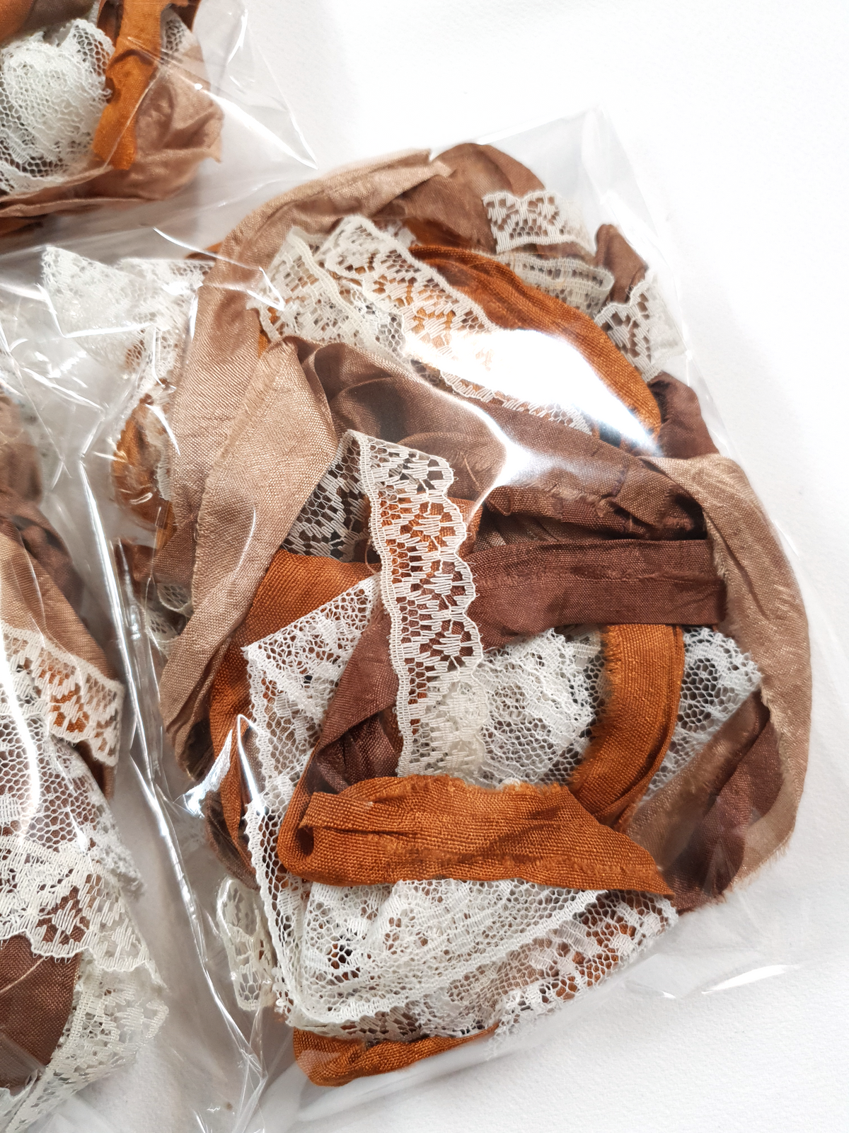 Autumn Spice – Sari Silk & Vintage Lace Pack - MI