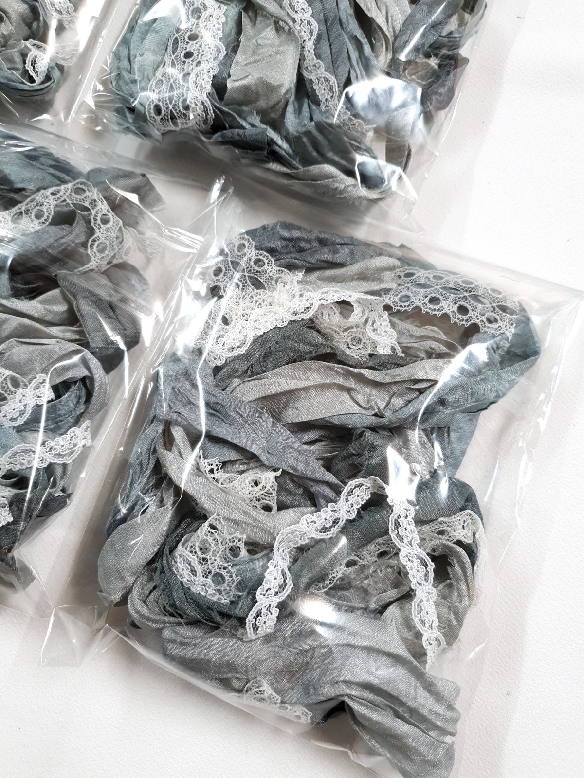 Silver Linings – Sari Silk & Vintage Lace Pack - MJ