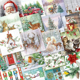 Christmas Decoupage Napkin Bundle - Set One - Set of 20