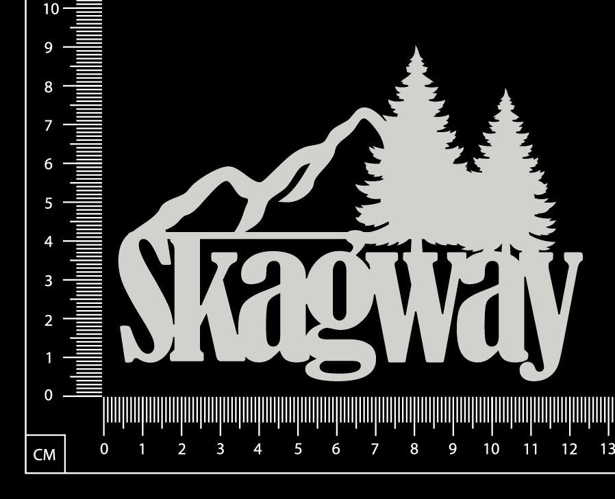 Skagway - A - White Chipboard