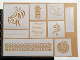 CLEARANCE - Seconds Quality Stencil Bundle - DM