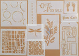 CLEARANCE - Seconds Quality Stencil Bundle - DN