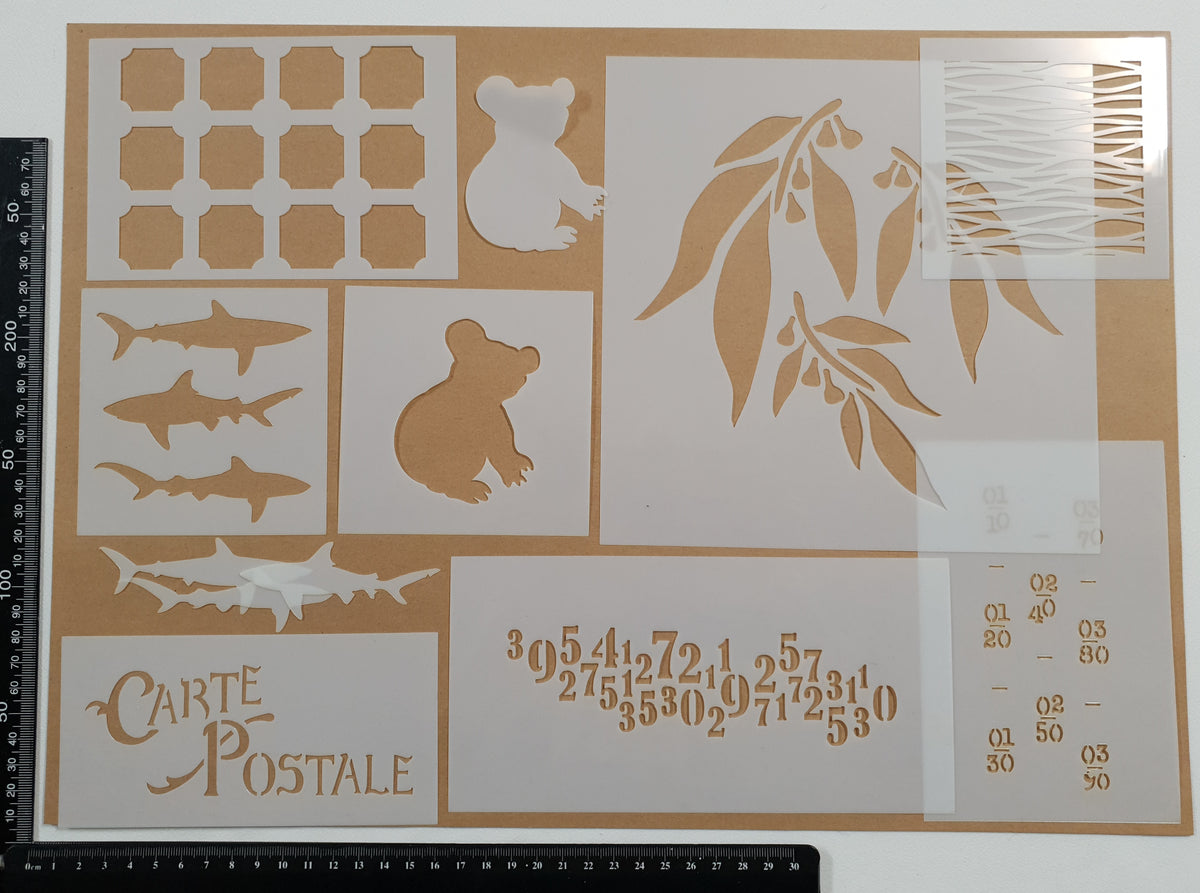 CLEARANCE - Seconds Quality Stencil Bundle - DP