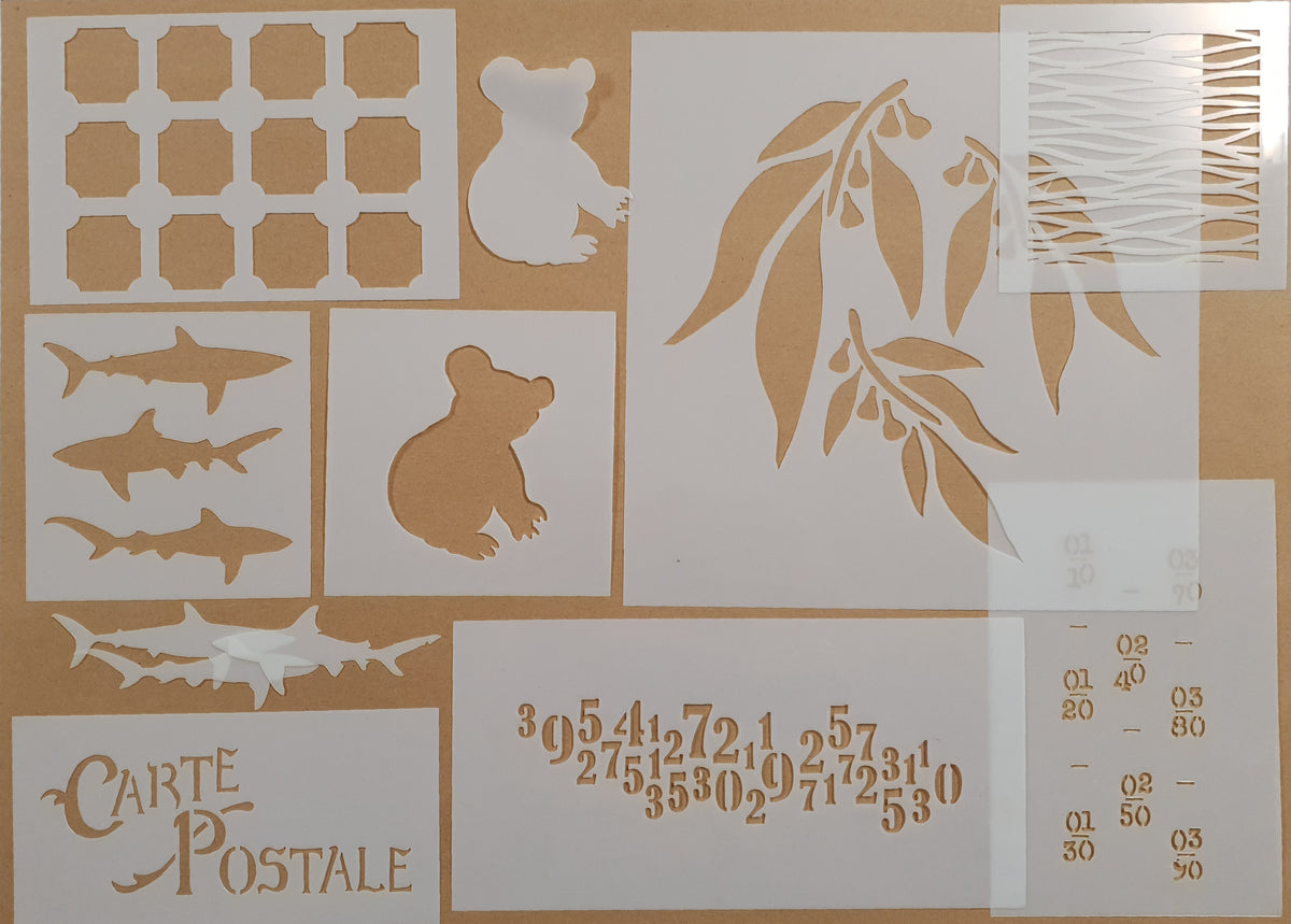 CLEARANCE - Seconds Quality Stencil Bundle - DP
