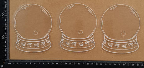 Snowglobe Stickers - Set of 3